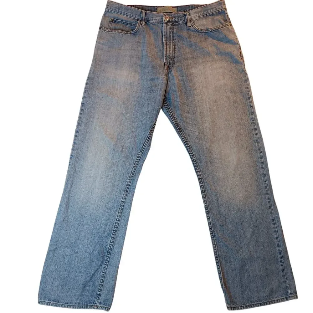 Wrangler Jeans Co. Vintage‎ Jeans 36X32 Blue Fade Relaxed Straight Barbed Wire